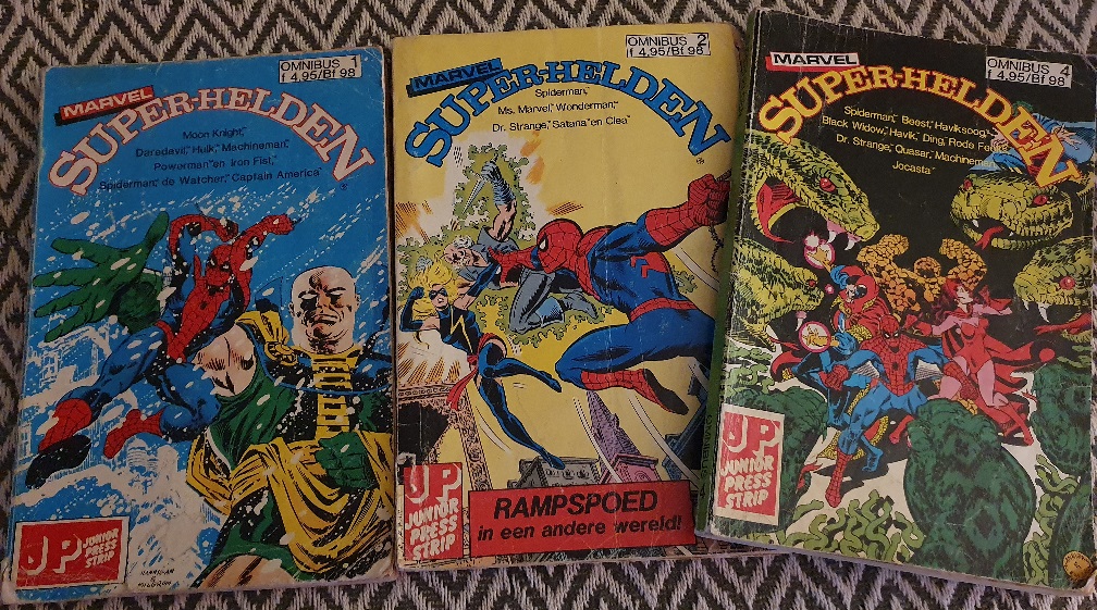 Marvel Superhelden Omnibus issue one, two and four